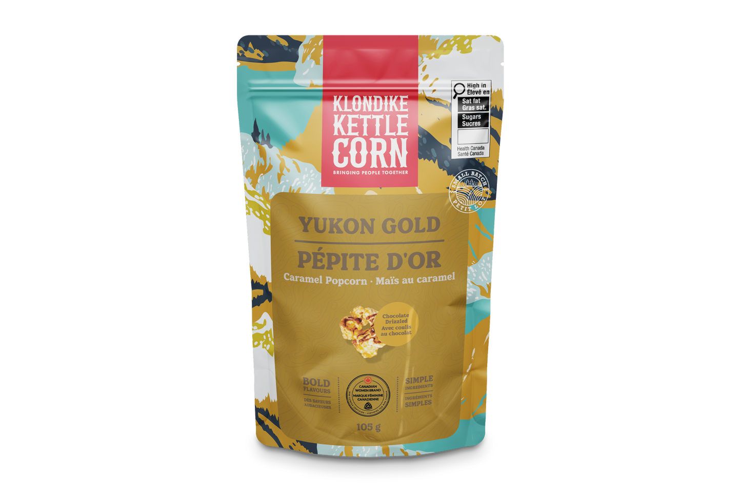 KKC - Yukon Gold - chocolate drizzle caramel