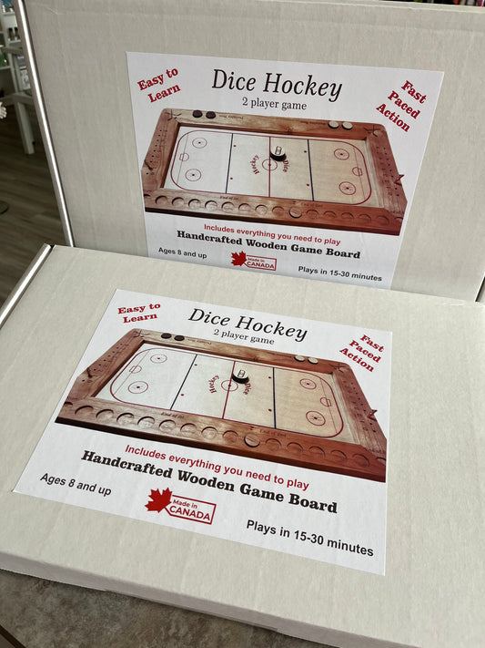 Dice Hockey Board