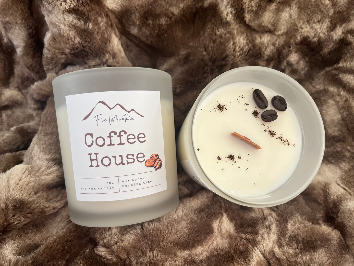 FM - Soy Wood Wick Candle - Coffee House