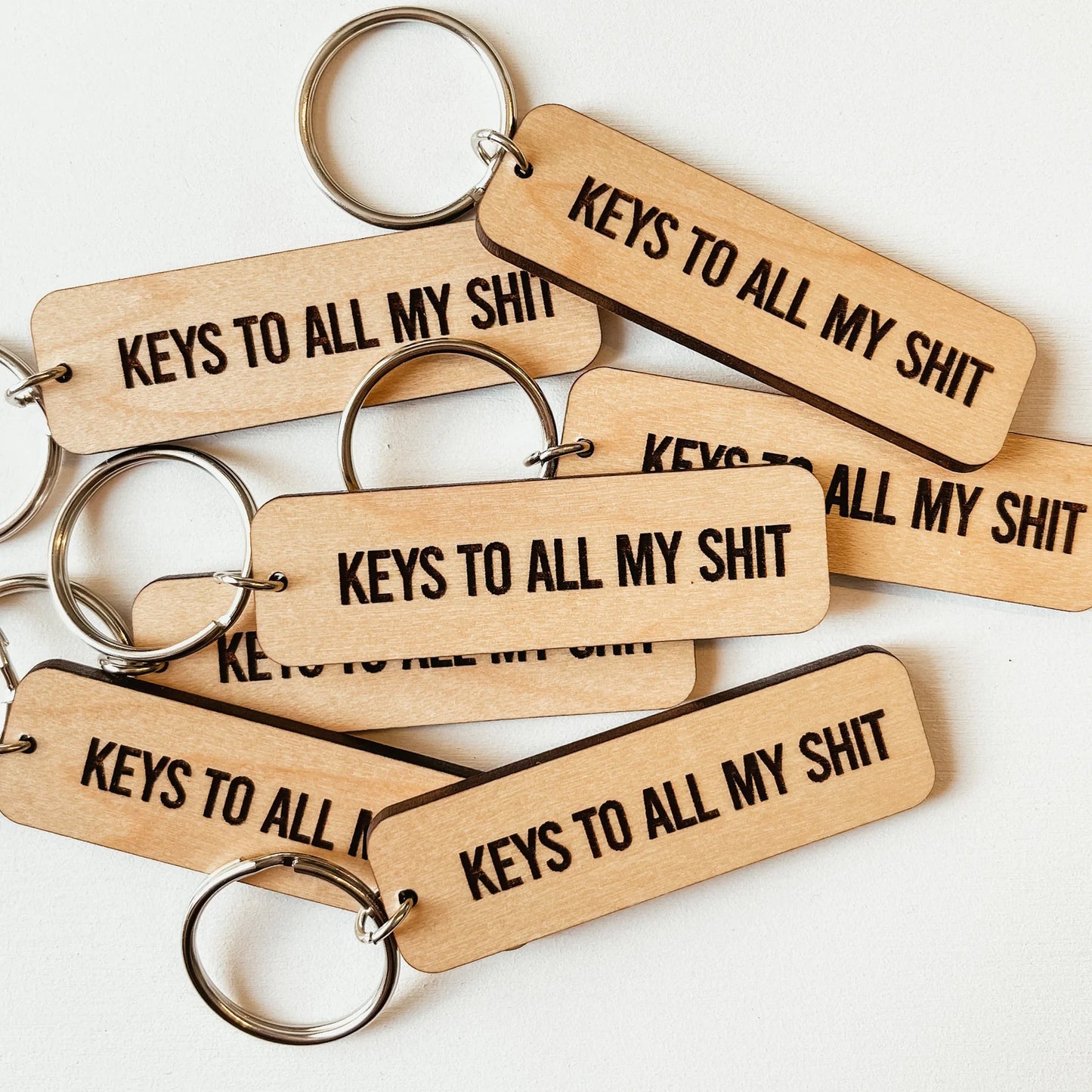 KDC - Keys to All My Shit Keychain