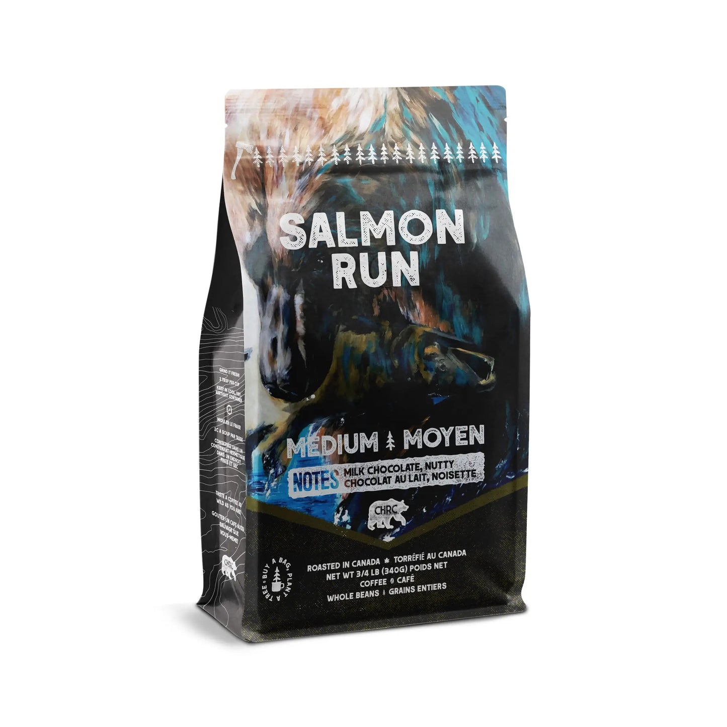 CHR - Salmon Run Medium Coffee