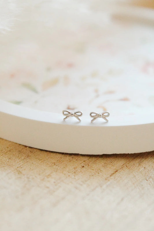 ST - Tiny Bow Earrings