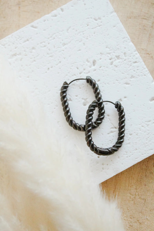 ST - Roped Hazel Hoops