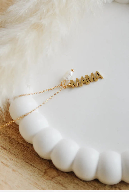 ST - Mama with Pearl Necklace