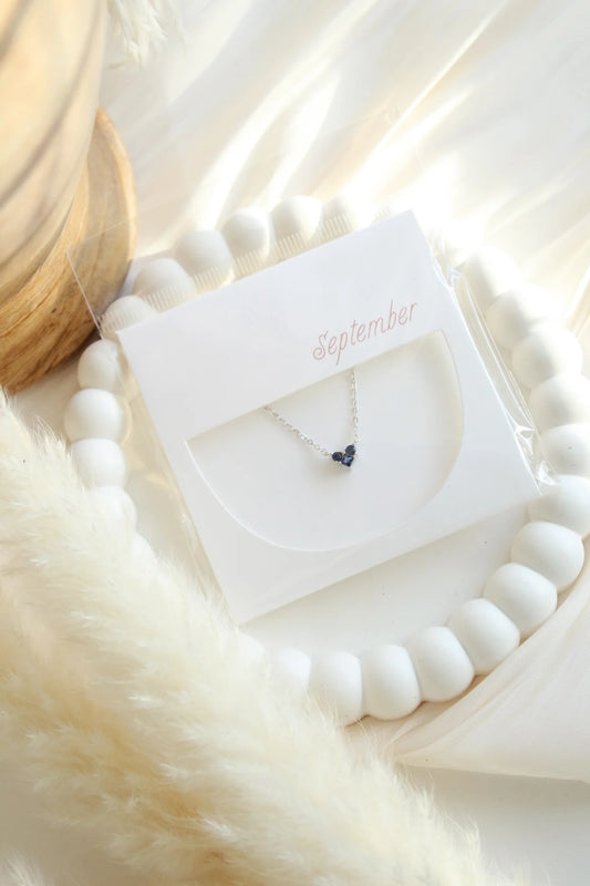 ST - Heart Birthstone Necklace