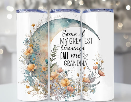 TCK - 20oz Tumbler Call Me Grandma