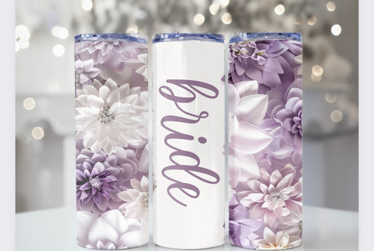 TCK - 20oz Tall Tumbler - Bride Purple