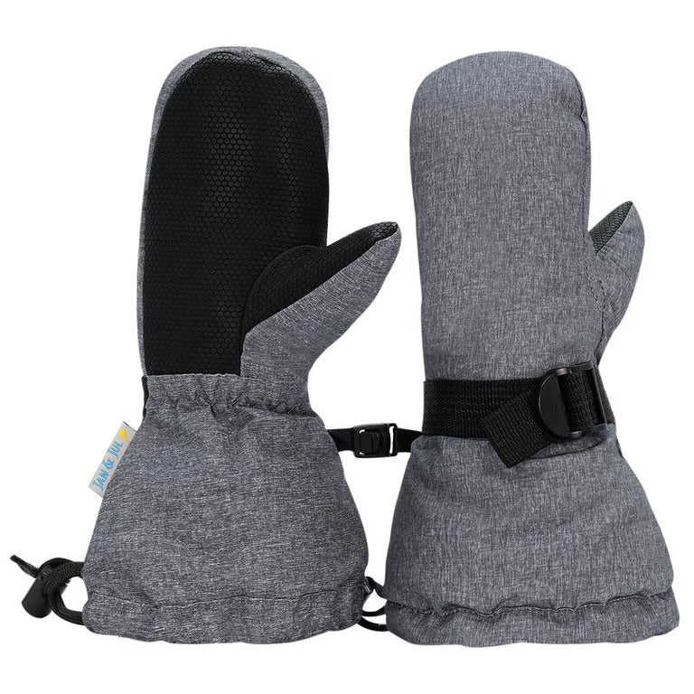 JAJ - Toasty Dry Waterproof Mittens - Heather Grey