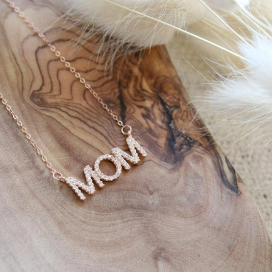 ST - Mom Crystal Necklace