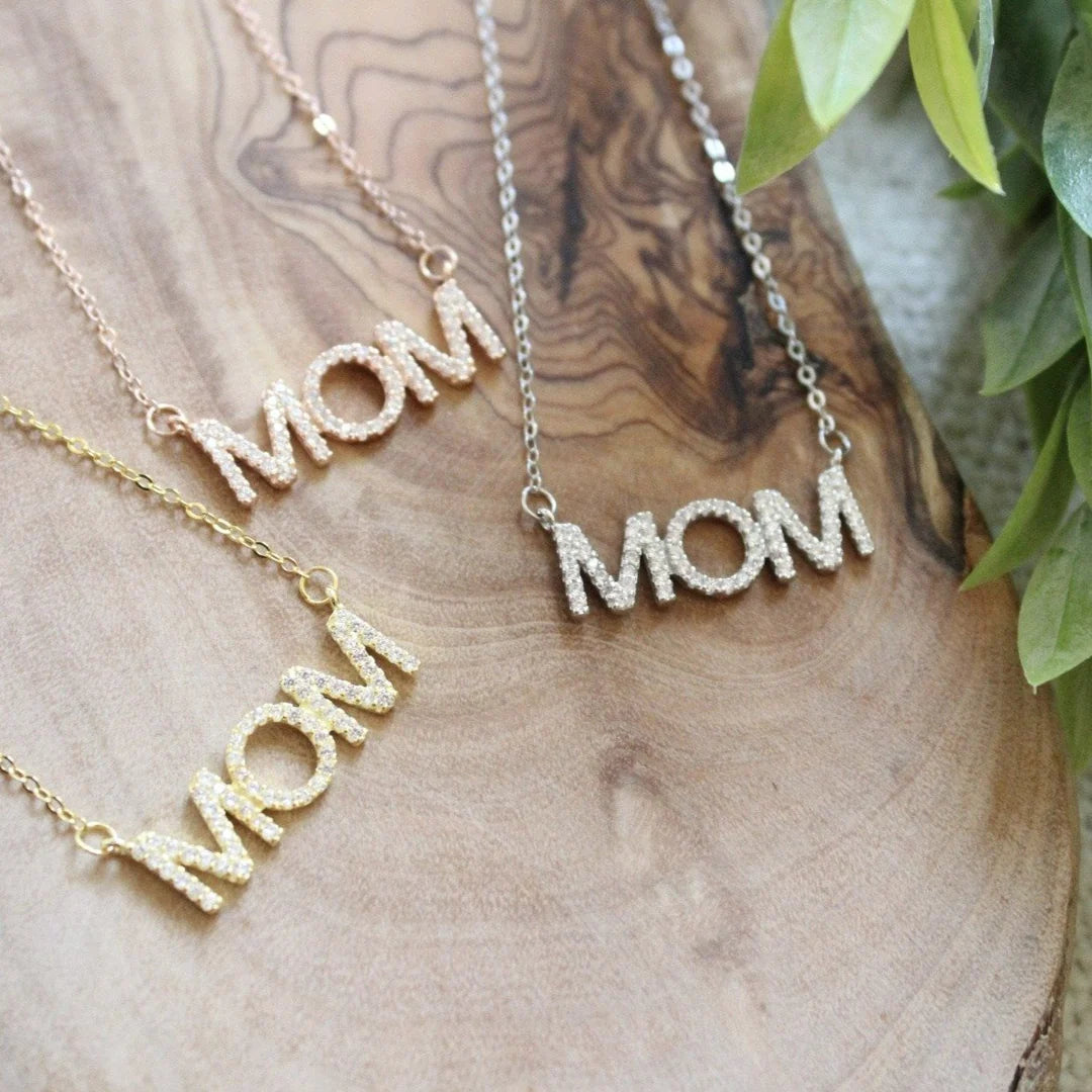 ST - Mom Crystal Necklace