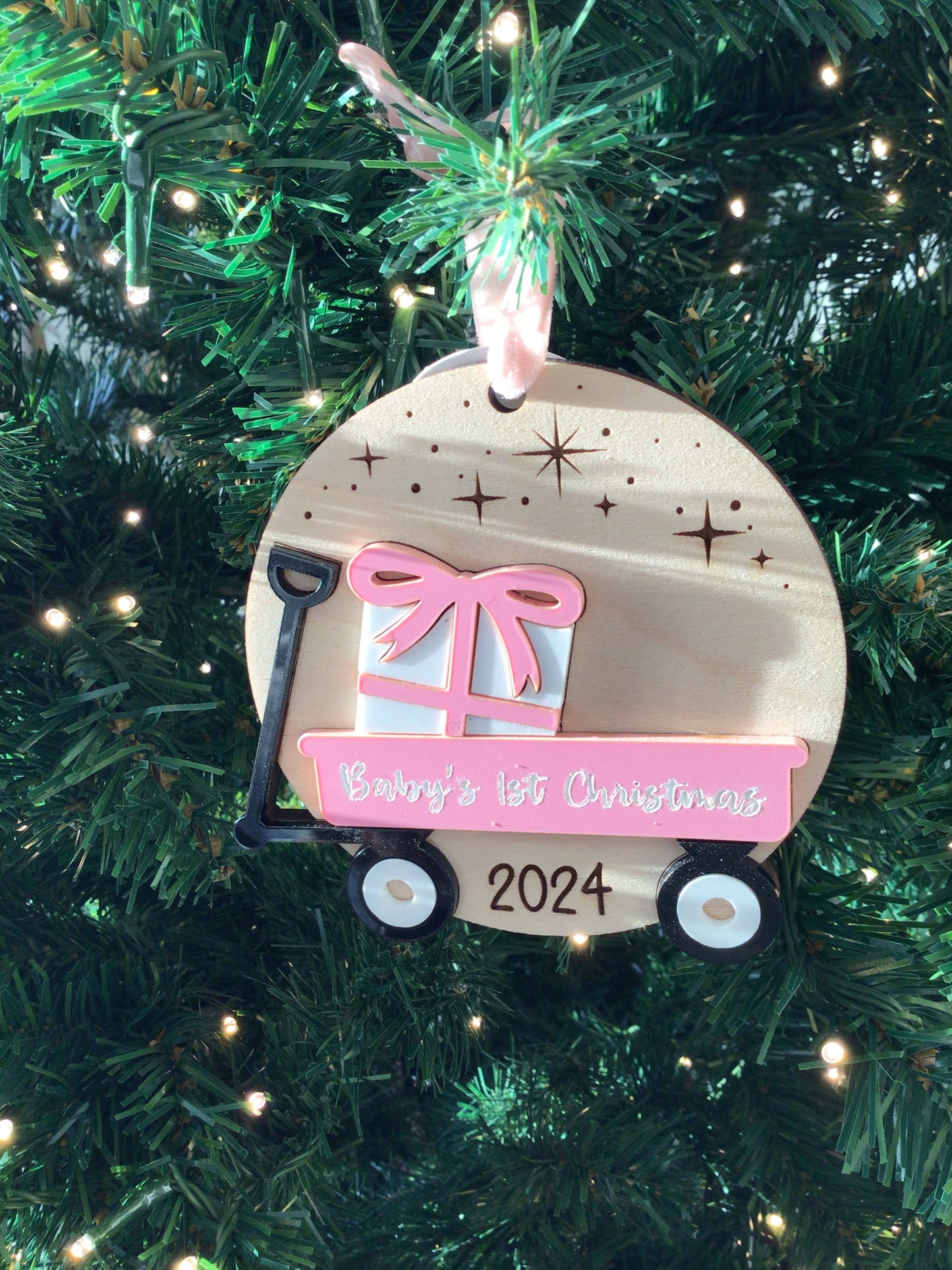 DAJ Wagon Ornament