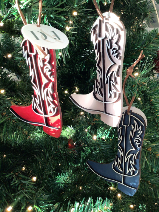 DAJ Cowboy Boots Ornament