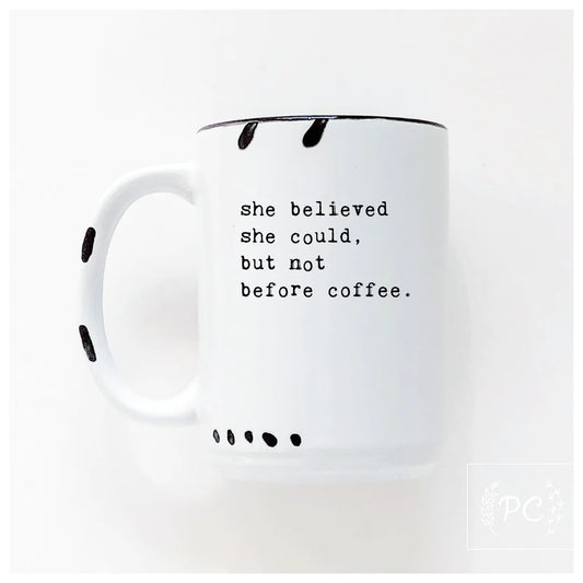 PCP0225-205 She believed she could Mug
