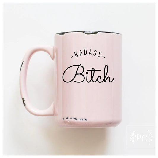 PCP0225-001 Badass Bitch Mug