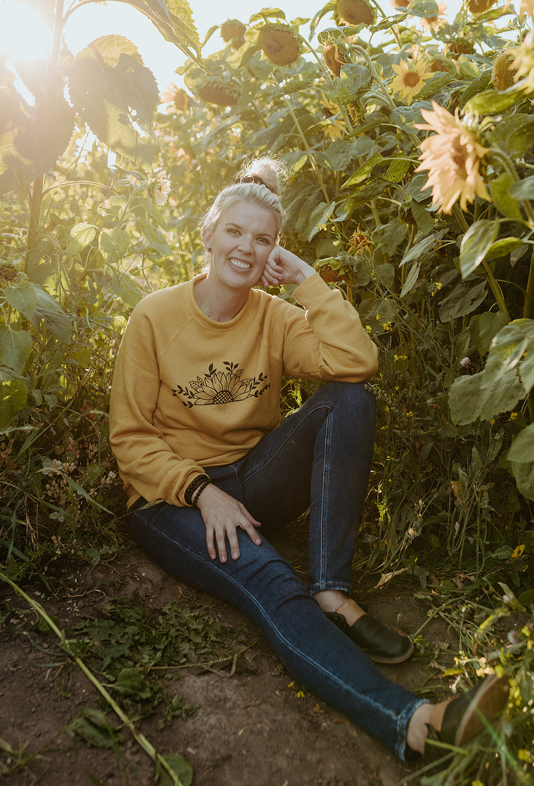 TCK Sunflower Mustard Sweater