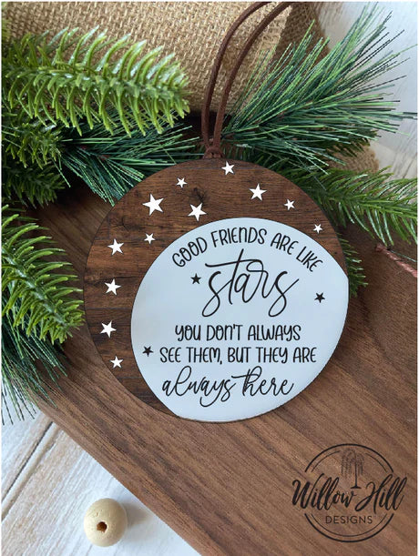 WHD Stars Ornament (Stained Glass Style)