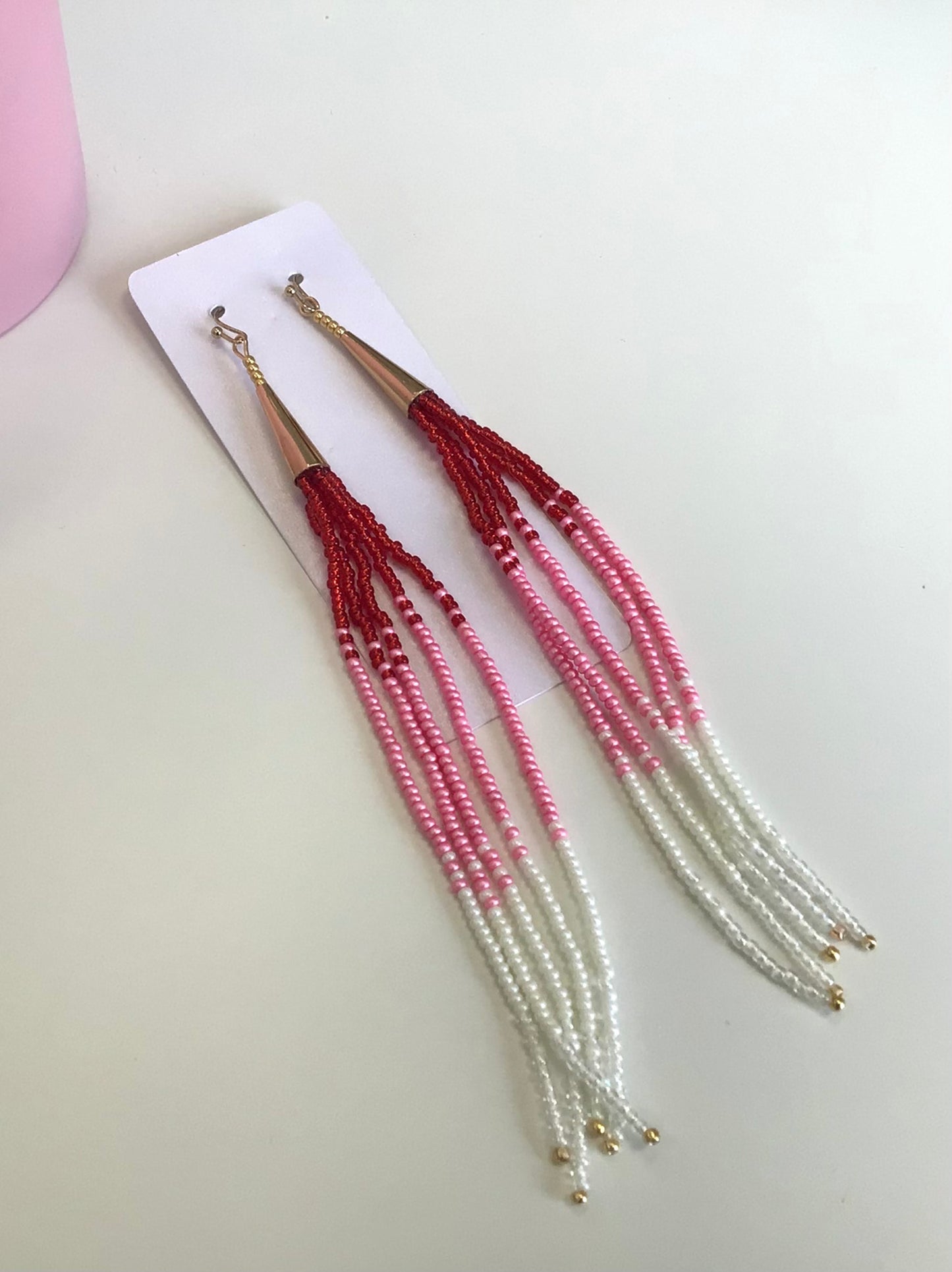 DBN Beaded Tassel Earrings