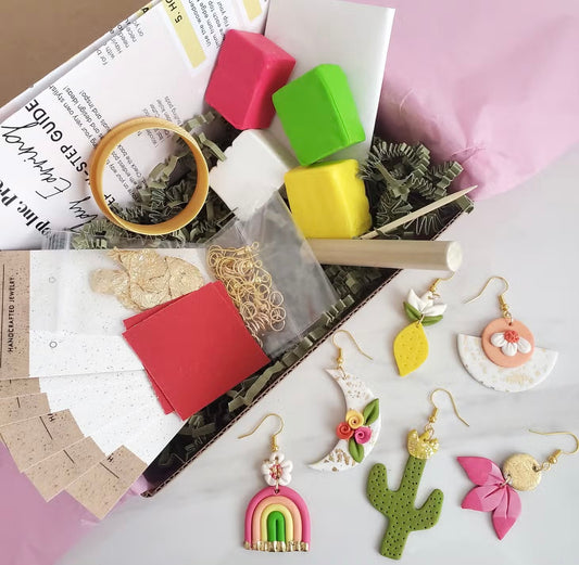 DIY - Clay Earring Kit - Botanical