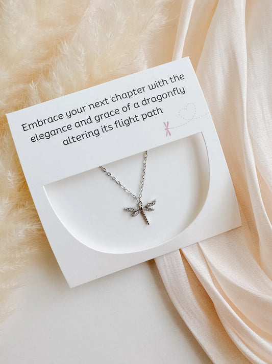 ST - Dragonfly Flight Path Necklace