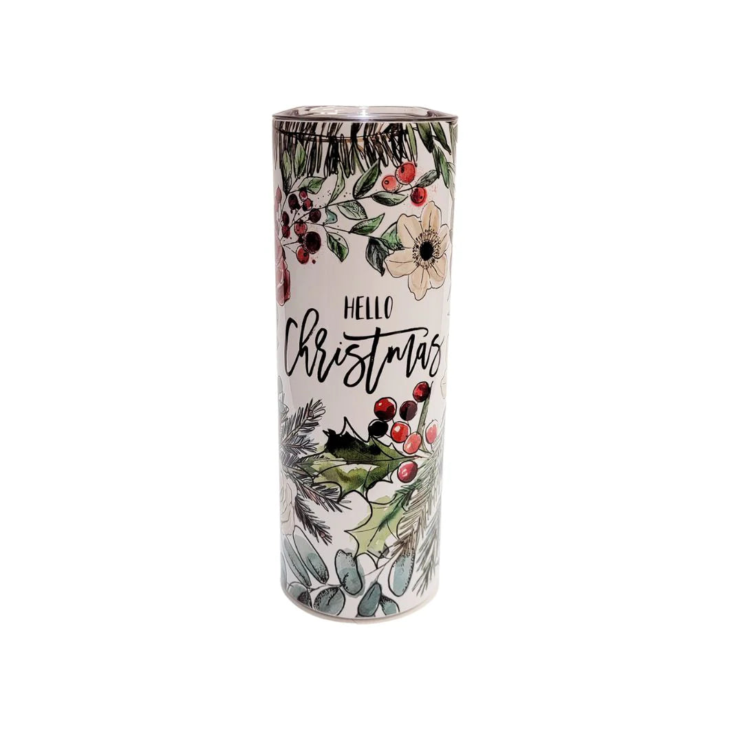 DWG400 XMAS Hello Christmas Tumbler