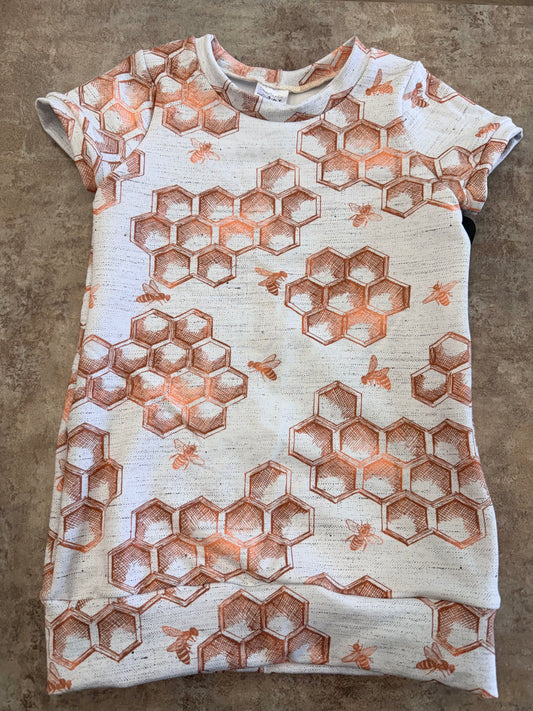 OAC - Grow with me Tunic - rose gold bees