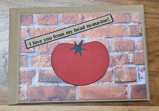 IBP - I Love You from my head to-ma-toes Fathers Day card