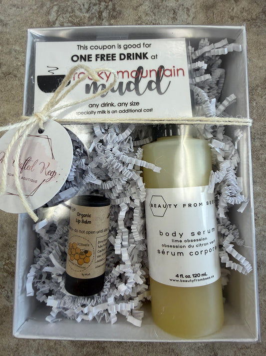 GB - Coffee Card • Body Serum • Lip Balm