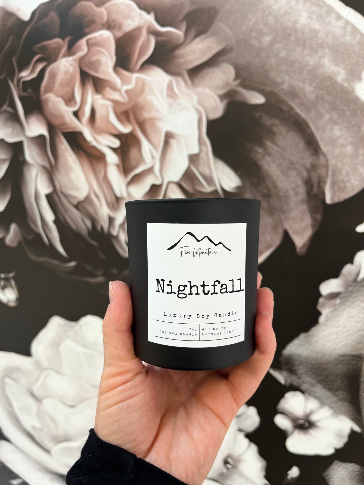 FM - Soy Wood Wick Candle - Nightfall