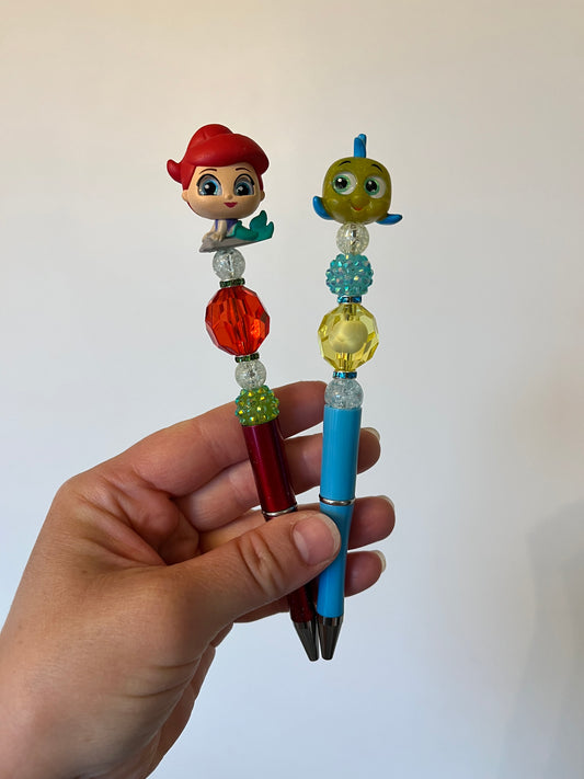 PEN - Beaded Pens (Little Mermaid)