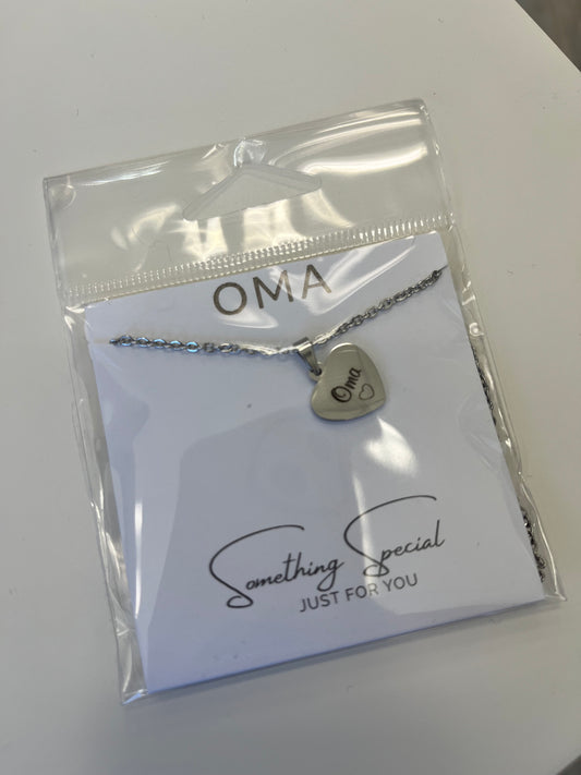 CC006 Oma Sterling Silver Necklace