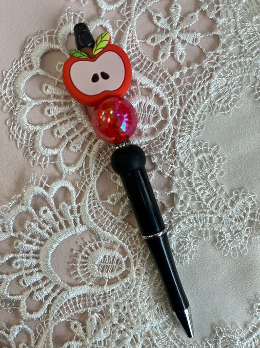 PEN - Beaded Apple Pen