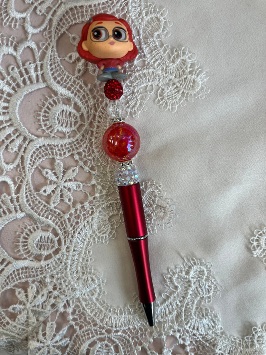 PEN - Beaded Pens (Turning Red)