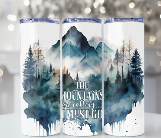 TCK - 20oz Tall Tumbler - Mountains