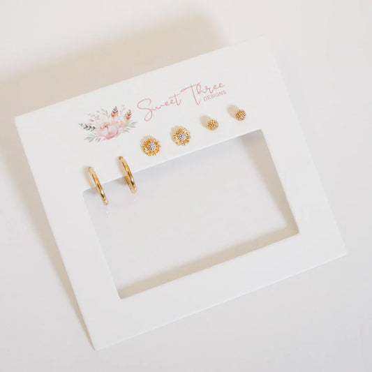 ST -  Daisy Dukes Triple Earring Set