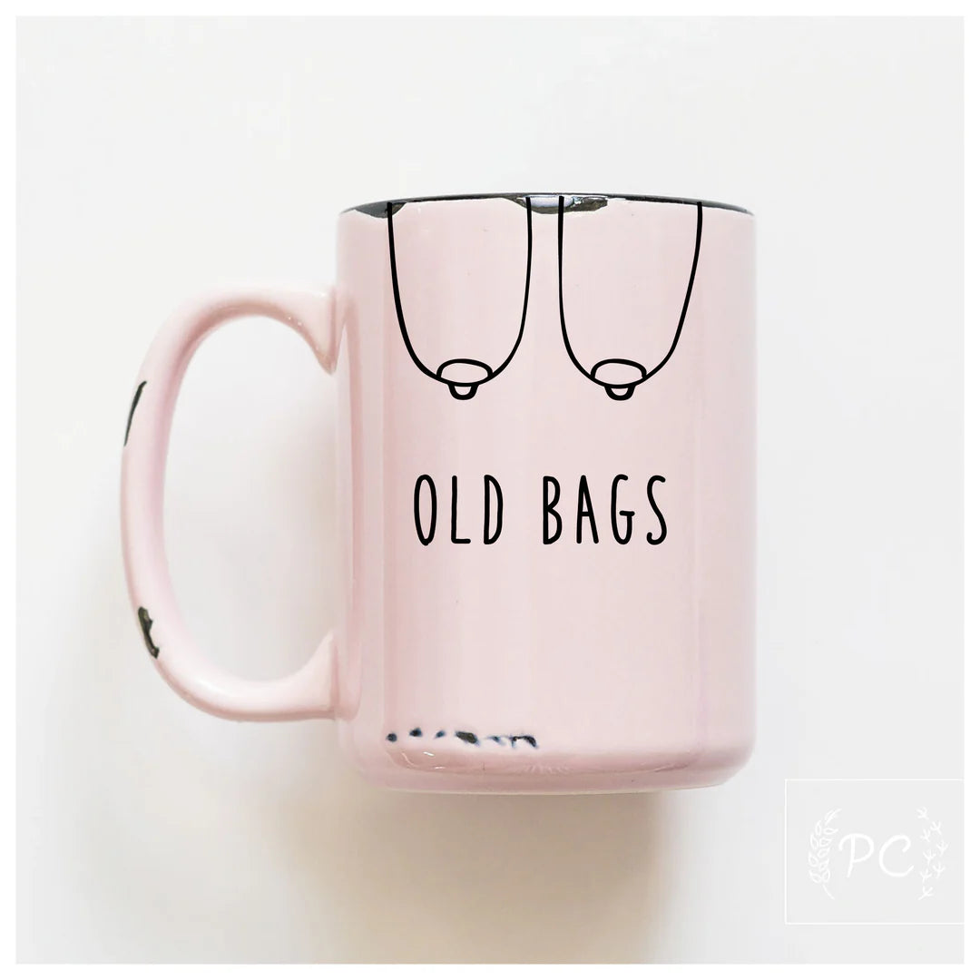 PCP0225-175 Old Bags (Pink Mug)