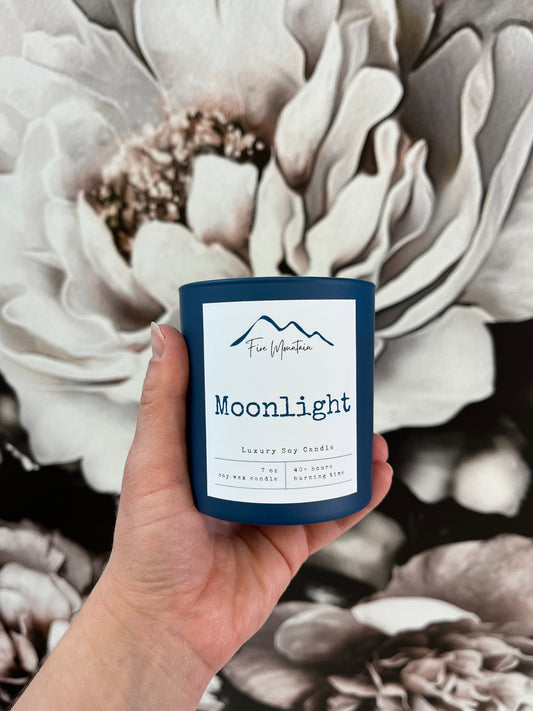 FM - Soy Wood Wick Candle - Moonlight