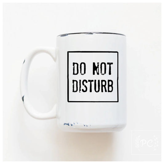 PCP0225-184 Do not Disturb Mug