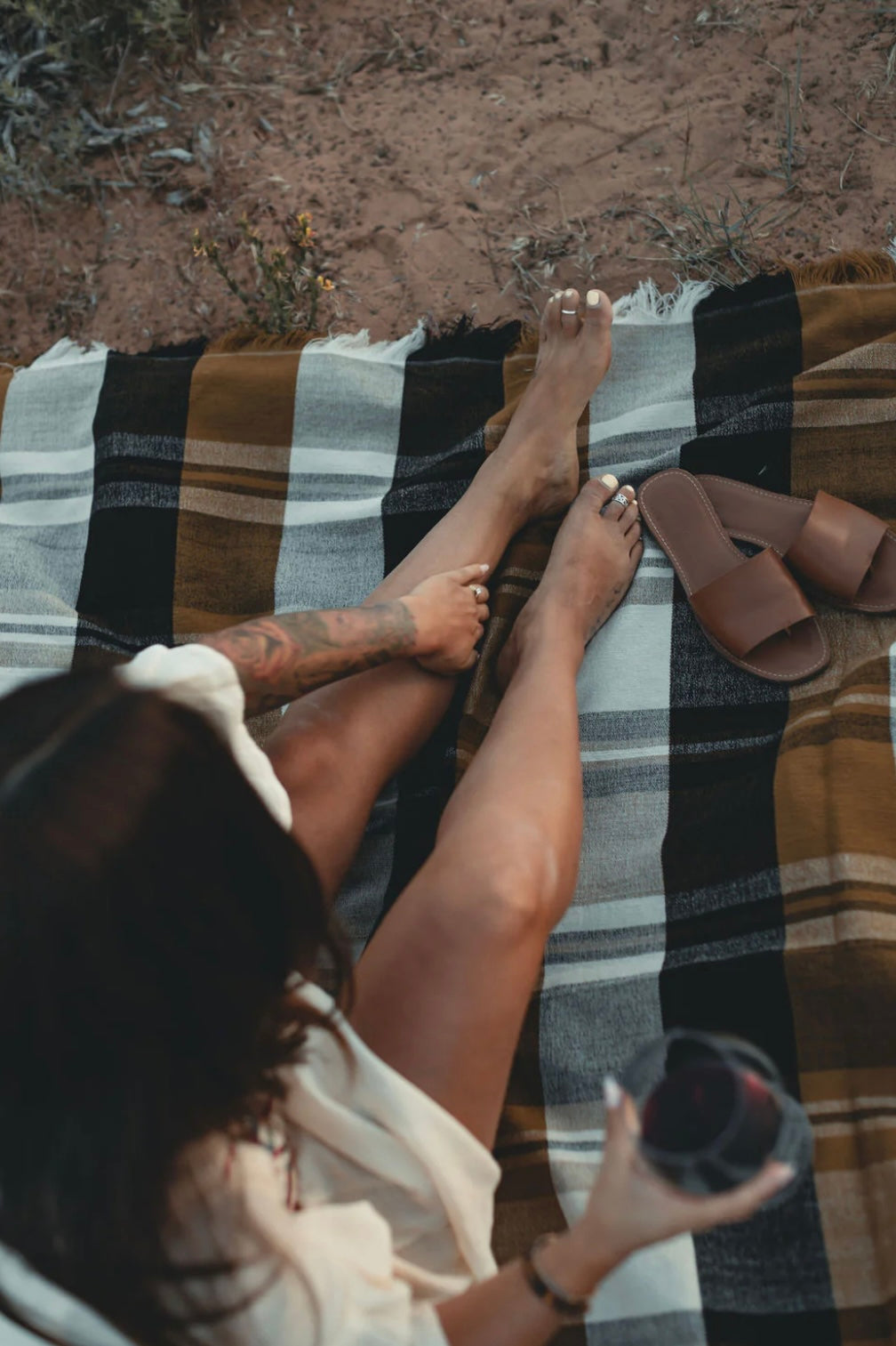 HPT Keen as Mustard Picnic Blanket