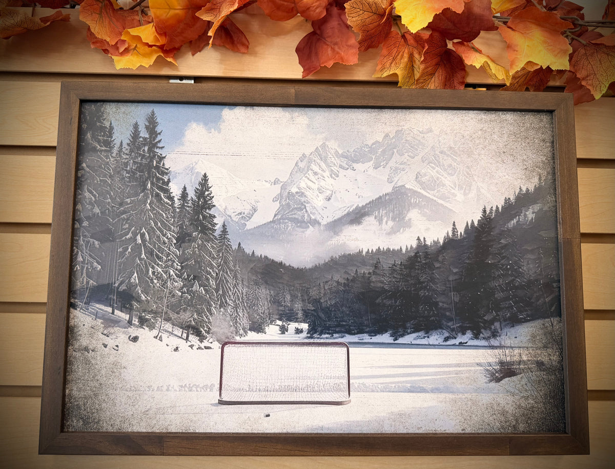 WHD - Outdoor Hockey Sign 12x18”
