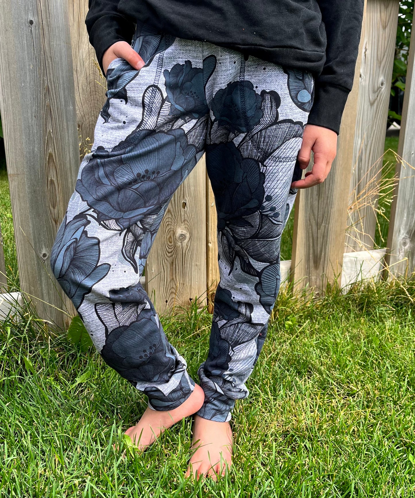 OAC - Teal Anemone Kids Joggers