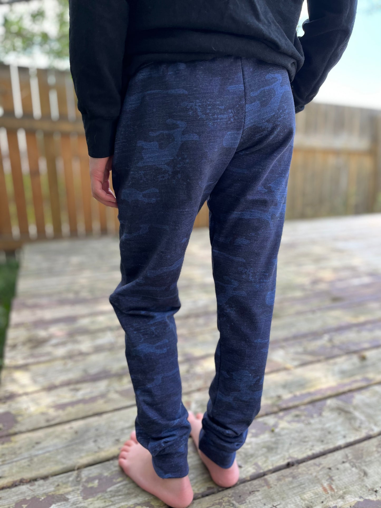 OAC - Navy Camo Kids Joggers