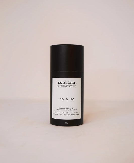 Routine Deodorant - So & So Baking Sofa Free