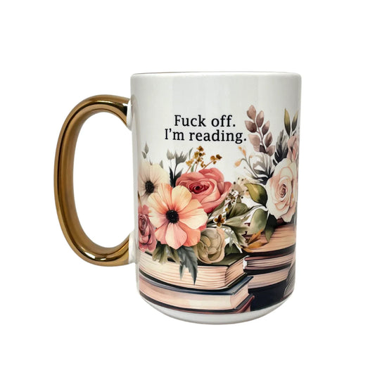 DWG1 - 15oz Mug F I’m Reading (White Handle)