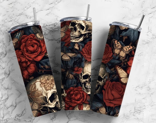 TCK - 20oz Skulls Tumbler