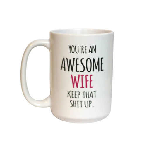 DWG1 - 15oz Mug Awesome Wife