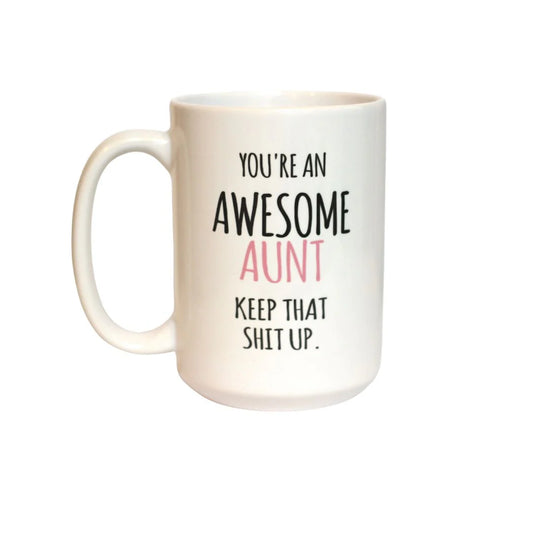 DWG1 - 15oz Mug Awesome Aunt