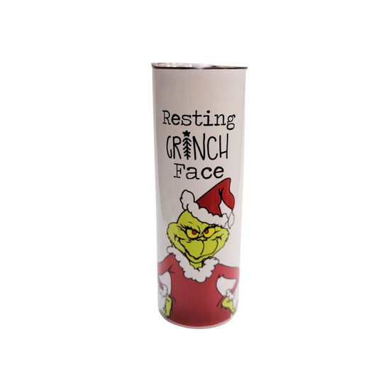 DWG4 Tall Tumbler - Resting Grinch Face