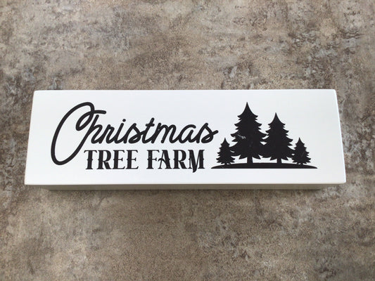 WHD Mini Block Christmas Tree Farm