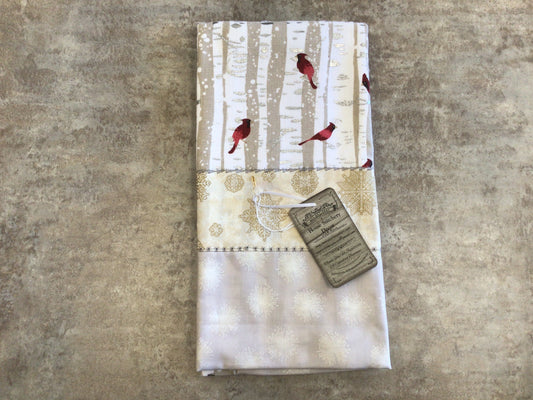 HSD0474S - Winter Birds Tea Towel