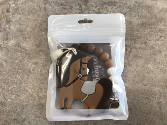 LBB - Teether Clip Horse